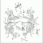 FLHTP-FRG DF93 ELECTRA GLIDE STANDARD POLICE (FRG/WND) (1993) HANDLEBAR SWITCHES