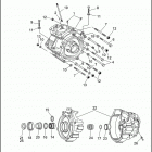 FXDL 1GDL DYNA LOW RIDER (1993) Картер двигателя