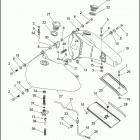 FLSTF 1BML FAT BOY (1994) Топливный бак