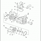 FLHTC 1DJL ELECTRA GLIDE CLASSIC (1993) TRANSMISSION HOUSING
