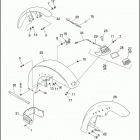 FLSTF 1BML FAT BOY (1994) FRONT FENDERS