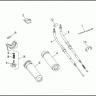 FXDL 1GDL DYNA LOW RIDER (1993) Дроссельное управление