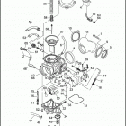 FLHTC 1DJL ELECTRA GLIDE CLASSIC (1993) Карбюратор