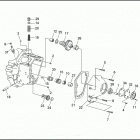 FXDL 1GDL DYNA LOW RIDER (1993) CRANKCASE - GEAR SIDE