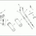 FLSTF 1BML FAT BOY (1994) Дроссельное управление