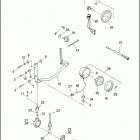 FLSTC 1BJL HERITAGE SOFTAIL CLASSIC (1993) AUXILIARY / FOG LAMPS & FRONT TURN SIGNALS - FLSTC