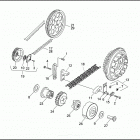FLSTF 1BML FAT BOY (1994) BELTS, CHAINS & SPROCKETS