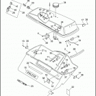 FLHTP-FRG DF93 ELECTRA GLIDE STANDARD POLICE (FRG/WND) (1993) SADDLEBAGS - FLHTP