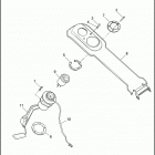 FXDS CONV 1GGL DYNA SUPER GLIDE CONVERTIBLE (1994) FUEL TANK INSTRUMENTS - FXDS-CON