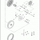 FLSTF 1BML FAT BOY (1994) Заднее колесо