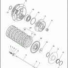 FLSTF 1BML FAT BOY (1994) Сцепление