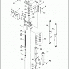 FLSTF 1BML FAT BOY (1994) FRONT FORK - FLSTC / F / N