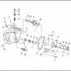 FLSTF 1BML FAT BOY (1994) CRANKCASE - GEAR SIDE