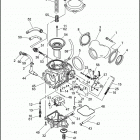 XL883HUG 4CEM SPORTSTER 883 HUGGER (1993) Карбюратор