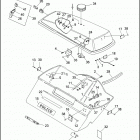 FLHTP 1DAL ELECTRA GLIDE STANDARD POLICE (WINDSHIELD) (1994) SADDLEBAGS - FLHTP