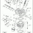 XL883HUG 4CEM SPORTSTER 883 HUGGER (1993) CYLINDER, HEAD & VALVES - V2 ™ EVOLUTION