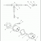 TLE GX93 STANDARD SIDECAR (1993) SIDECAR TAIL LAMP - TLE
