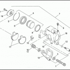 FXDL 1GDL DYNA LOW RIDER (1993) Передний суппорт