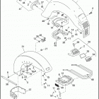 FLHTP 1DFL ELECTRA GLIDE STANDARD POLICE (FAIRING) (1993) FENDERS & BUMPERS - FLHTP