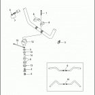 FLHTC 1DJL ELECTRA GLIDE CLASSIC (1993) Руль