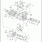 FLHTP-FRG DF93 ELECTRA GLIDE STANDARD POLICE (FRG/WND) (1993) TRANSMISSION HOUSING