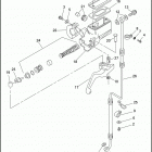 XL883HUG 4CEM SPORTSTER 883 HUGGER (1993) FRONT BRAKE CONTROL