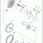 FLSTF 1BML FAT BOY (1994) Переднее колесо