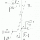 FLHTP 1DAL ELECTRA GLIDE STANDARD POLICE (WINDSHIELD) (1994) WIRING HARNESS, INTERCONNECT - 1994 FLHTP WINDSHIELD