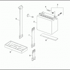 FLSTF 1BML FAT BOY (1994) Аккумулятор