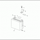 FLHTC 1DJL ELECTRA GLIDE CLASSIC (1993) Аккумулятор