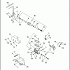 FLSTF 1BML FAT BOY (1994) REAR BRAKE CONTROL - FLST