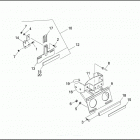 FLSTF 1BML FAT BOY (1994) LICENSE PLATE BRACKETS