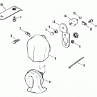 FXDS-CONV GGLP Dyna Glide Convertible (1993) Клаксон