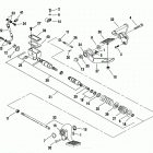 FXDS-CONV GGLP Dyna Glide Convertible (1993) REAR BRAKE CONTROL - DYNA