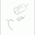 FLHR FD93 ROAD KING (1993) CALIFORNIA EVAPORATIVE EMISSIONS KIT