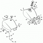 FXRS-SP EGLP FXR Sport (1993) FUEL TANK - FXR MODELS