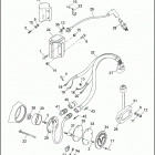 FLHTP 1DAL ELECTRA GLIDE STANDARD POLICE (WINDSHIELD) (1993) ELECTRONIC IGNITION SYSTEM - 1993