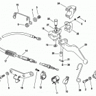 FXDS-CONV GGLP Dyna Glide Convertible (1993) Привод управления сцеплением