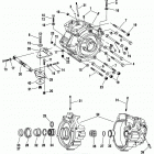 FXDS-CONV GGLP Dyna Glide Convertible (1993) Картер двигателя
