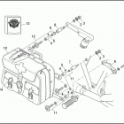 FXRS CONV 1EML SUPER GLIDE CONVERTIBLE (1993) SADDLEBAGS - FXRS-CON
