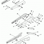 FXDS-CONV GGLP Dyna Glide Convertible (1993) REAR FENDER SUPPORTS