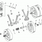 FXDS-CONV GGLP Dyna Glide Convertible (1993) PISTONS, CONNECTING RODS & FLYWHEELS