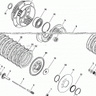 FXDS-CONV GGLP Dyna Glide Convertible (1993) Сцепление