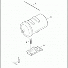 FXR EA92 SUPER GLIDE (1992) CALIFORNIA EVAPORATIVE EMISSIONS KIT