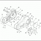 FXSTC 1BKL SOFTAIL CUSTOM (1991) PRIMARY HOUSING