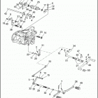 FLHTP 1DAL ELECTRA GLIDE STANDARD POLICE (WINDSHIELD) (1992) GEAR SHIFTER