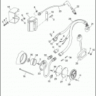 FXDC 1GCL SUPER GLIDE CUSTOM (1992) ELECTRONIC IGNITION SYSTEM