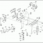 FLHTP 1DAL ELECTRA GLIDE STANDARD POLICE (WINDSHIELD) (1992) Стекло ветровое