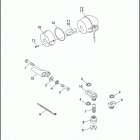 FXDC 1GCL SUPER GLIDE CUSTOM (1992) FRONT TURN SIGNALS