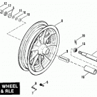 FXRS-SP EGLN FXR Sport (1992) SIDECAR WHEEL - TLE & RLE